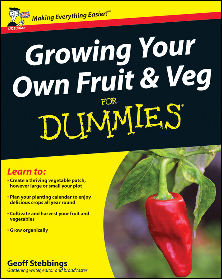 Обложка книги «Growing Your Own Fruit and Veg For Dummies»