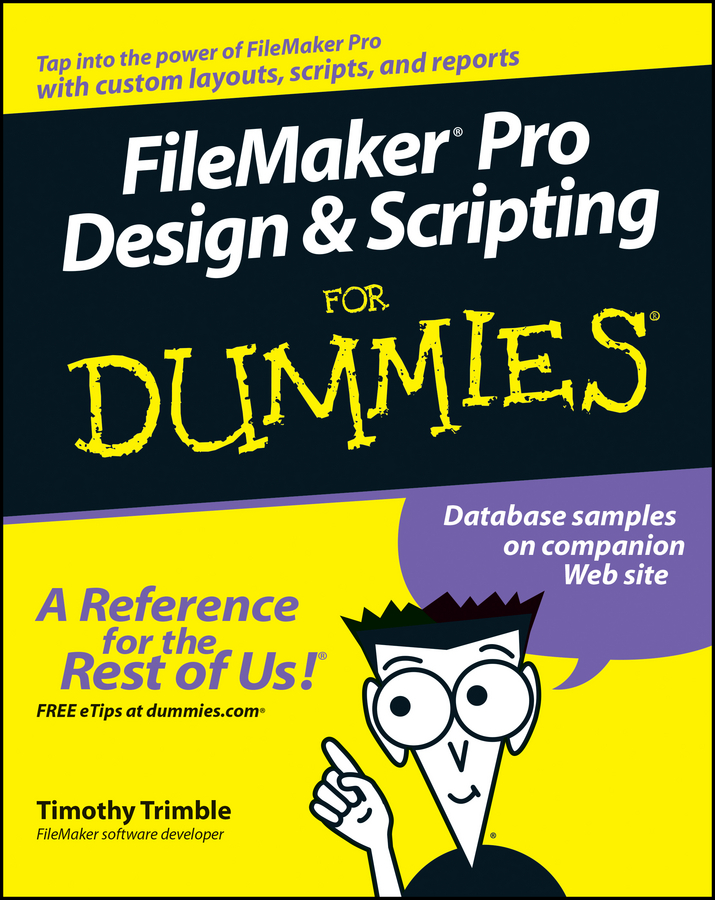 Обложка книги «FileMaker Pro Design and Scripting For Dummies»