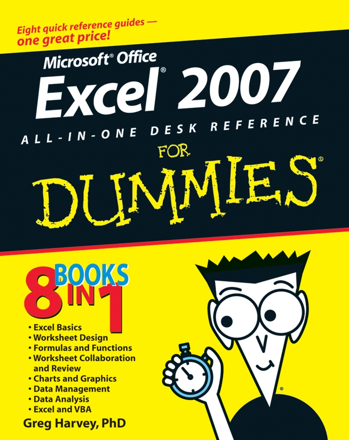 Обложка книги «Excel 2007 All-In-One Desk Reference For Dummies»