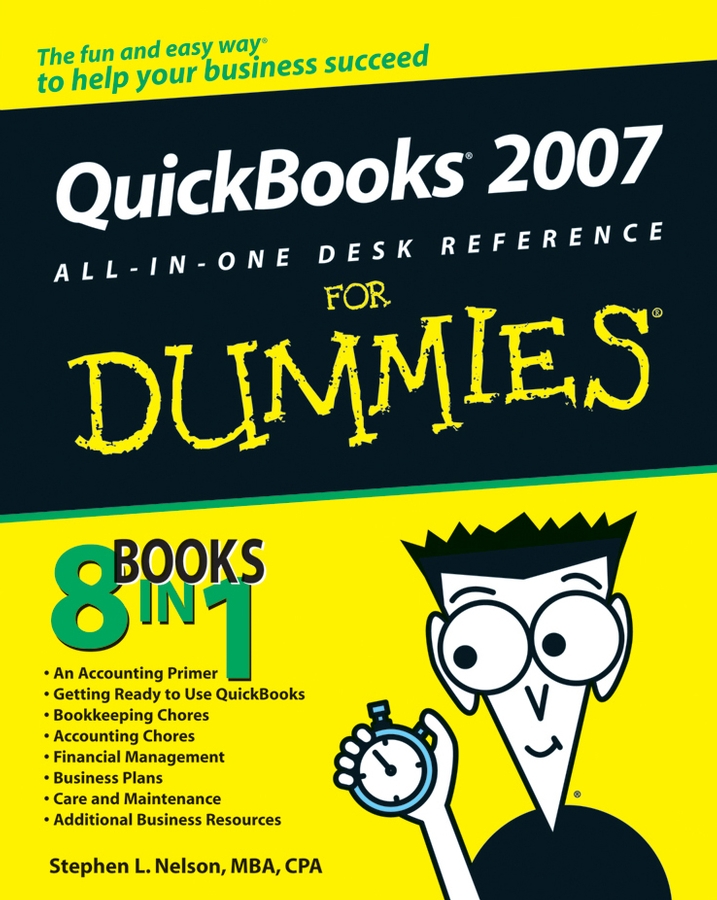 Обложка книги «QuickBooks 2007 All-in-One Desk Reference For Dummies»