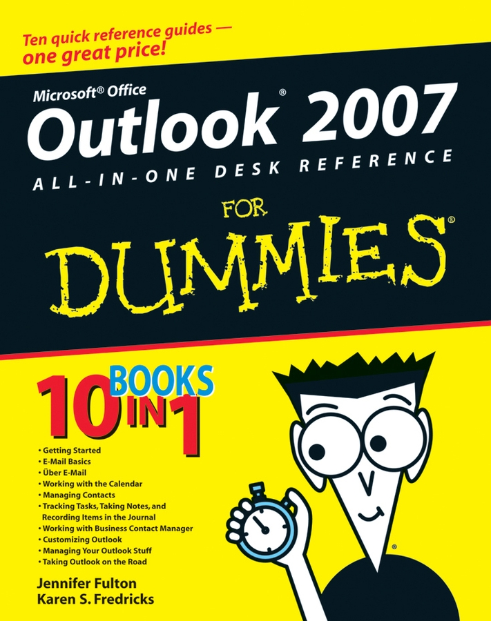 Обложка книги «Outlook 2007 All-in-One Desk Reference For Dummies»