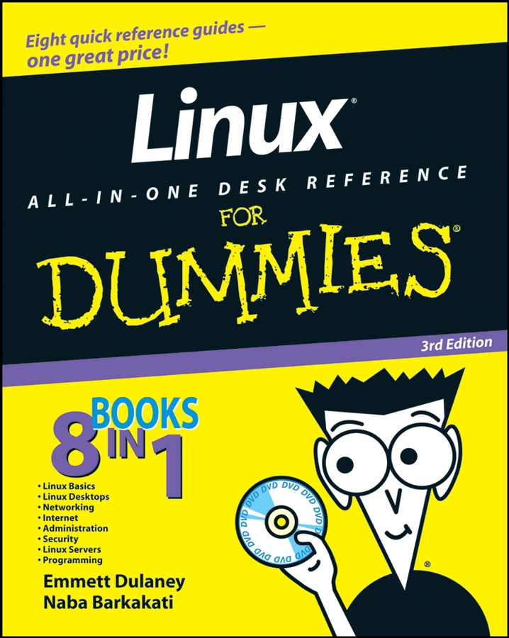 Обложка книги «Linux All-in-One Desk Reference For Dummies»