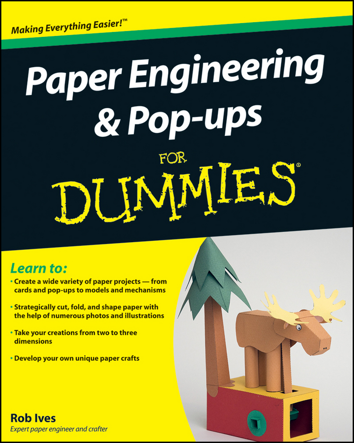 Обложка книги «Paper Engineering and Pop-ups For Dummies»