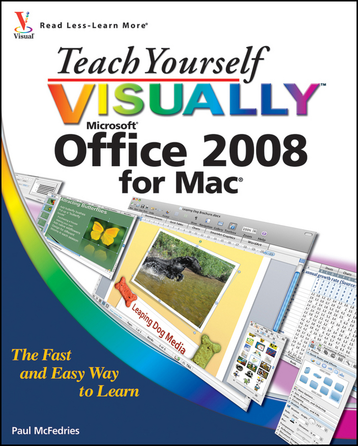 Обложка книги «Teach Yourself VISUALLY Office 2008 for Mac»