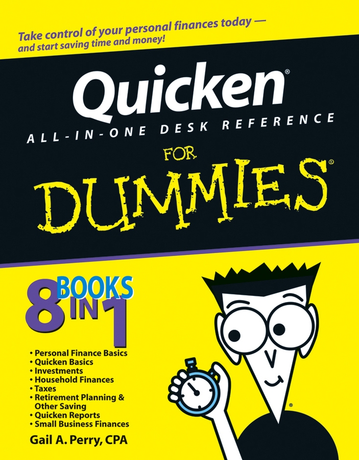 Обложка книги «Quicken All-in-One Desk Reference For Dummies»