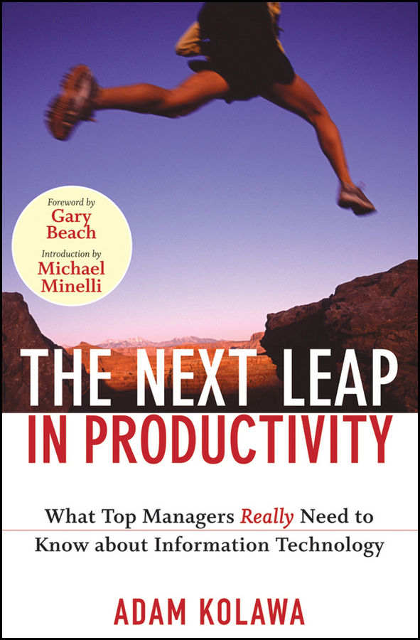 Обложка книги «The Next Leap in Productivity. What Top Managers Really Need to Know about Information Technology»