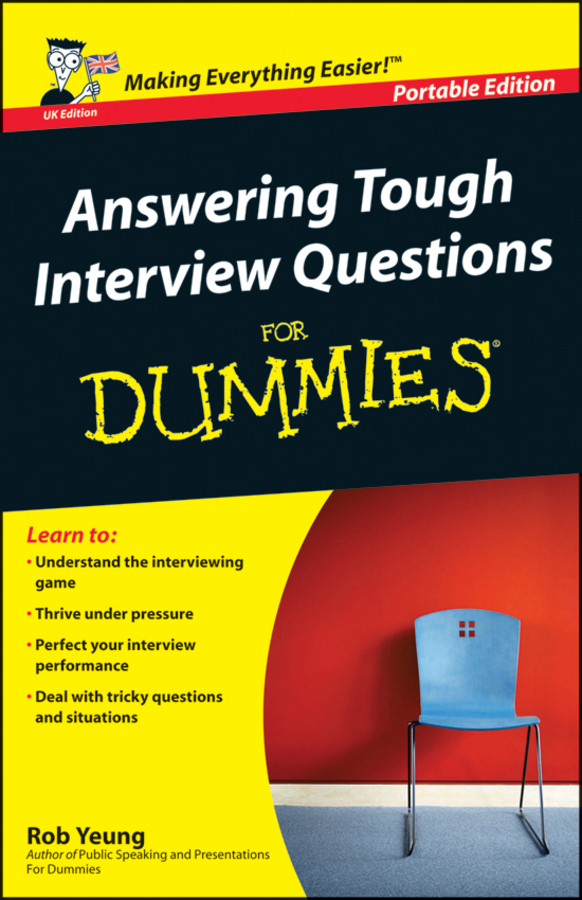 Обложка книги «Answering Tough Interview Questions for Dummies»