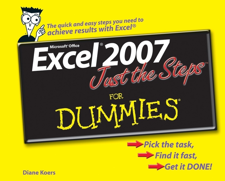 Обложка книги «Excel 2007 Just the Steps For Dummies»