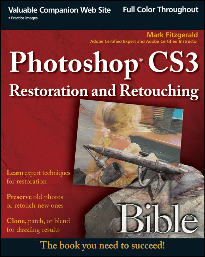 Обложка книги «Photoshop CS3 Restoration and Retouching Bible»