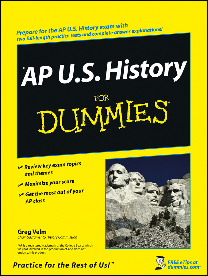 Обложка книги «AP U.S. History For Dummies»