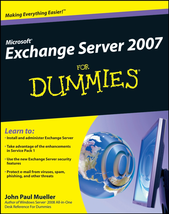 Обложка книги «Microsoft Exchange Server 2007 For Dummies»