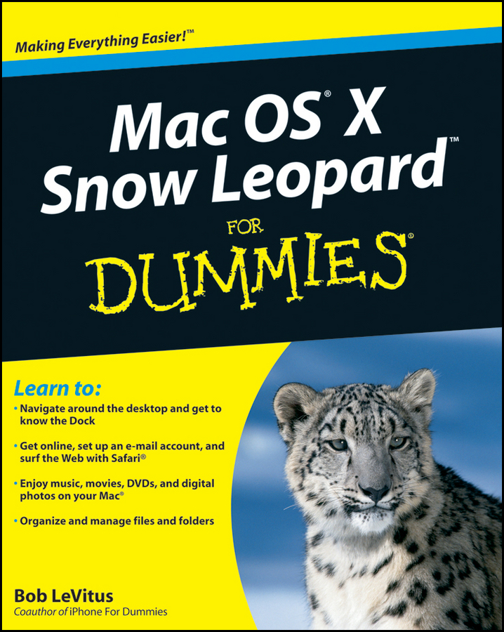 Обложка книги «Mac OS X Snow Leopard For Dummies»