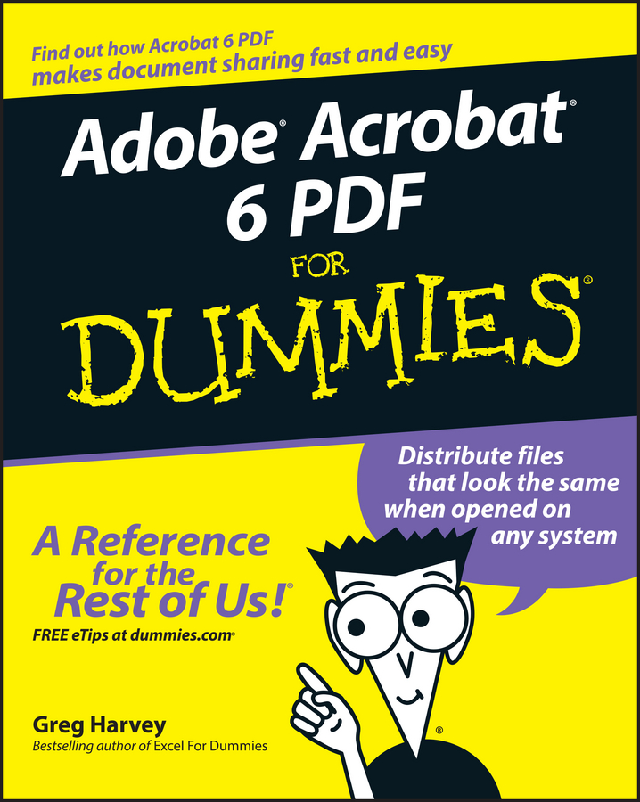 Обложка книги «Adobe Acrobat 6 PDF For Dummies»
