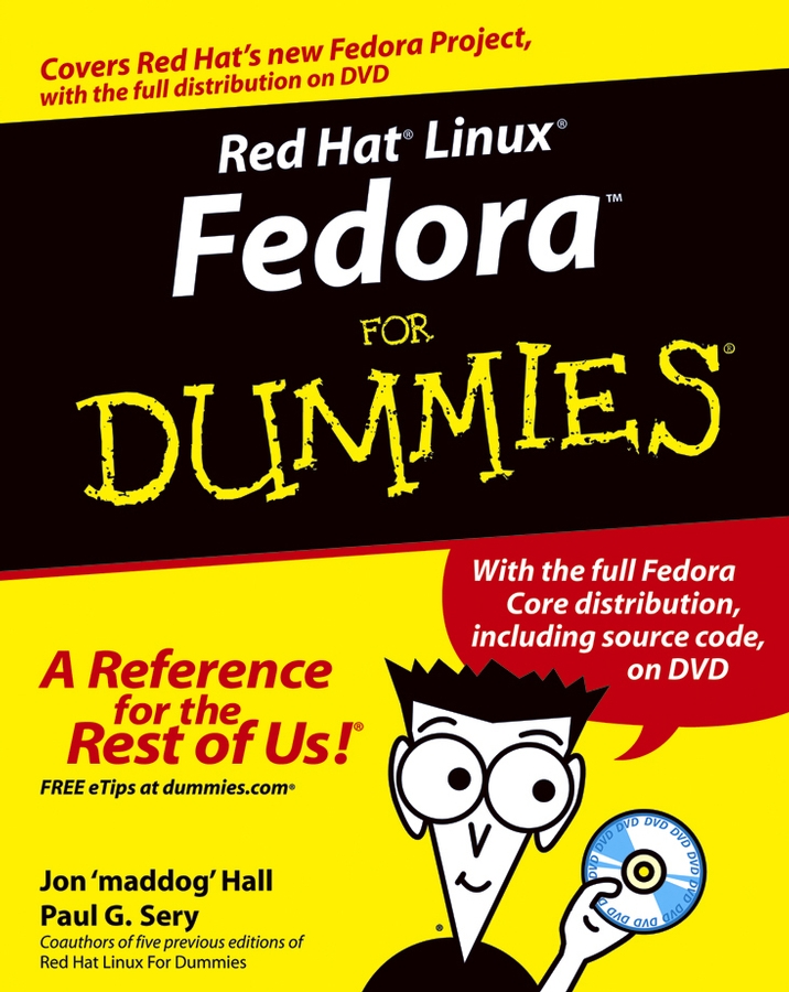 Обложка книги «Red Hat Linux Fedora For Dummies»