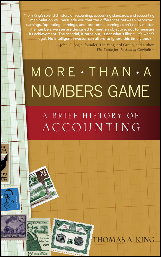 Обложка книги «More Than a Numbers Game. A Brief History of Accounting»