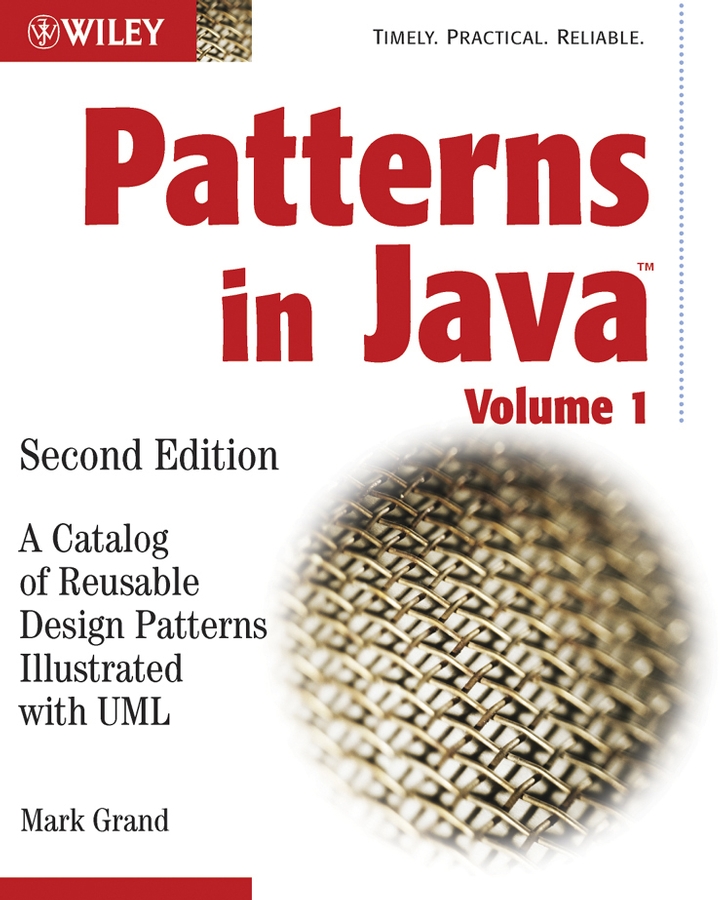 Обложка книги «Patterns in Java. A Catalog of Reusable Design Patterns Illustrated with UML»