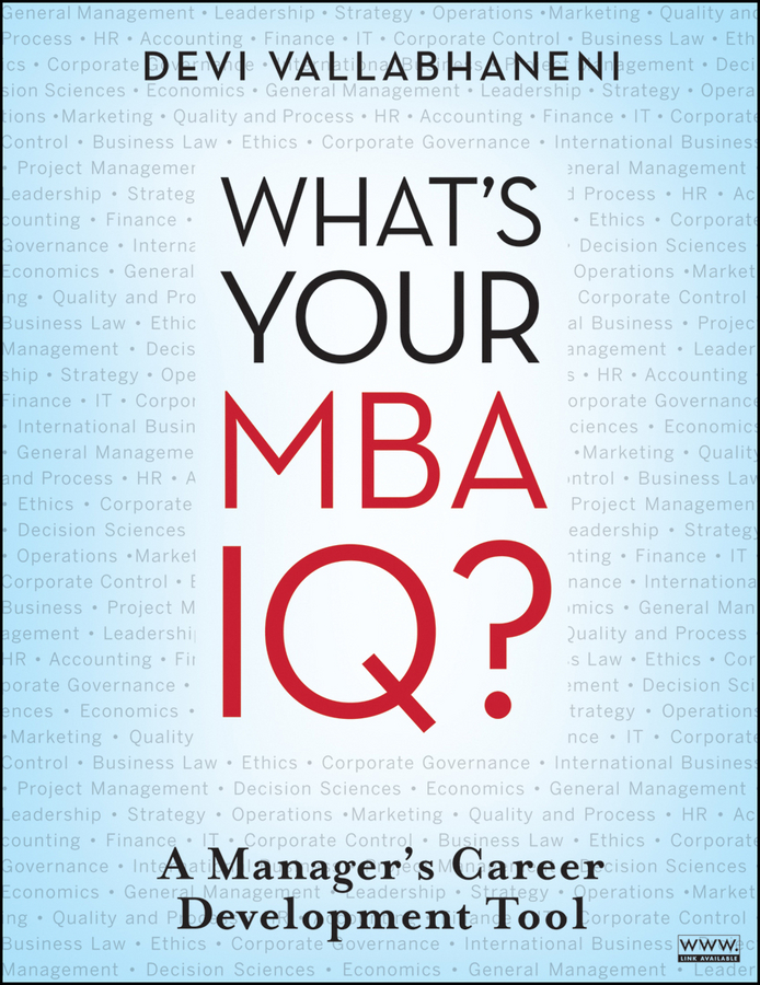 Обложка книги «What's Your MBA IQ?. A Manager's Career Development Tool»