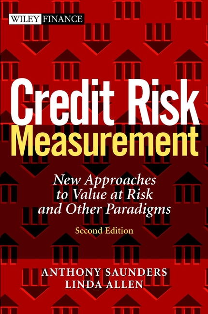 Обложка книги «Credit Risk Measurement. New Approaches to Value at Risk and Other Paradigms»