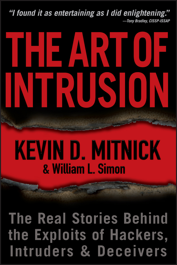 Обложка книги «The Art of Intrusion. The Real Stories Behind the Exploits of Hackers, Intruders and Deceivers»