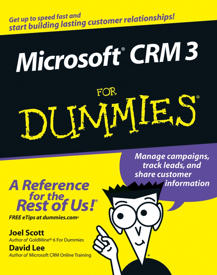 Обложка книги «Microsoft CRM 3 For Dummies»