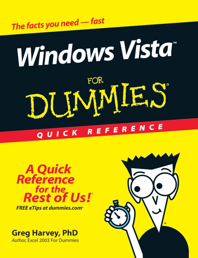 Обложка книги «Windows Vista For Dummies Quick Reference»