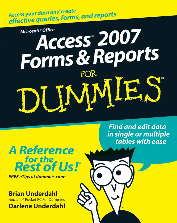 Обложка книги «Access 2007 Forms and Reports For Dummies»