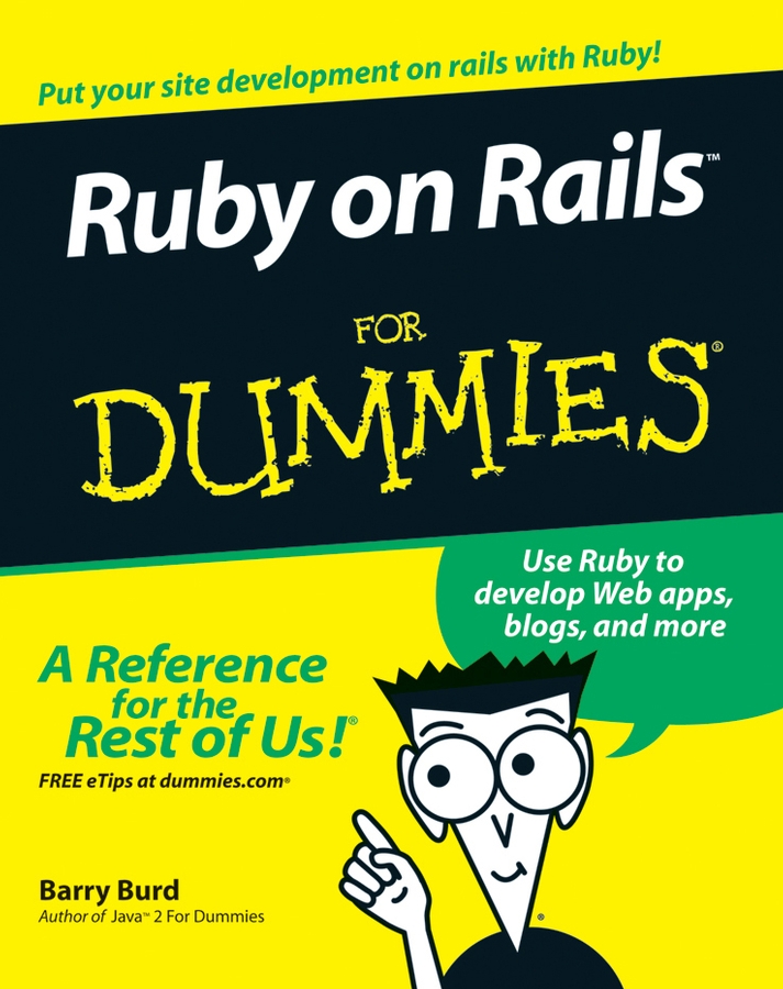 Обложка книги «Ruby on Rails For Dummies»
