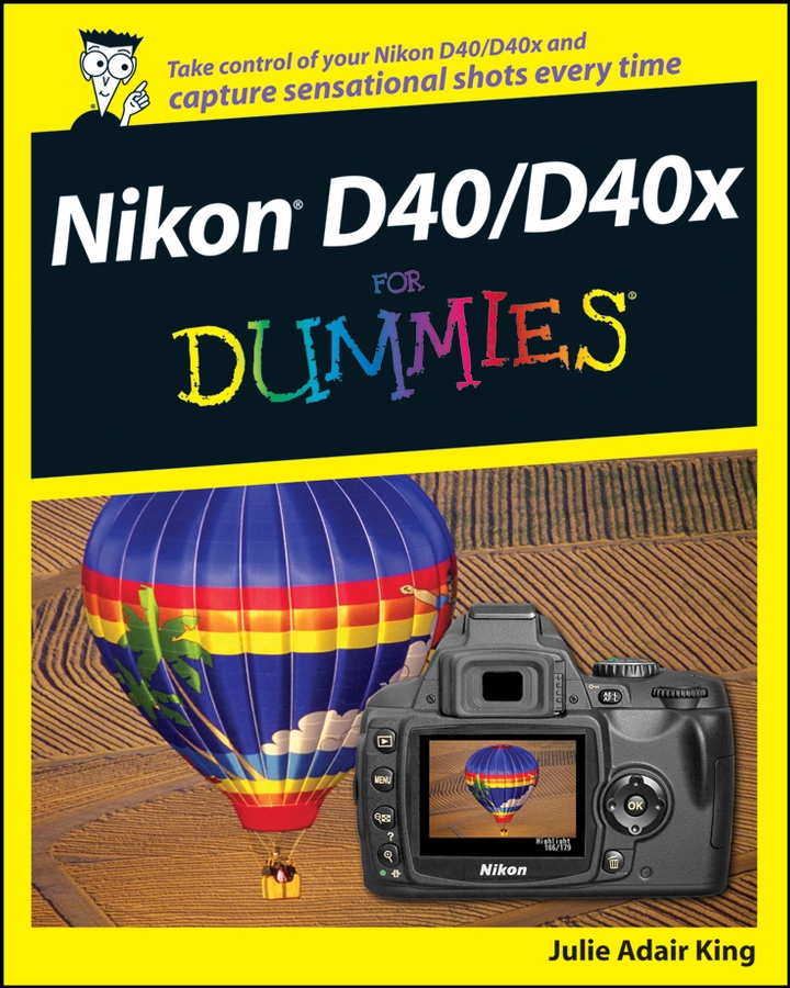 Обложка книги «Nikon D40/D40x For Dummies»
