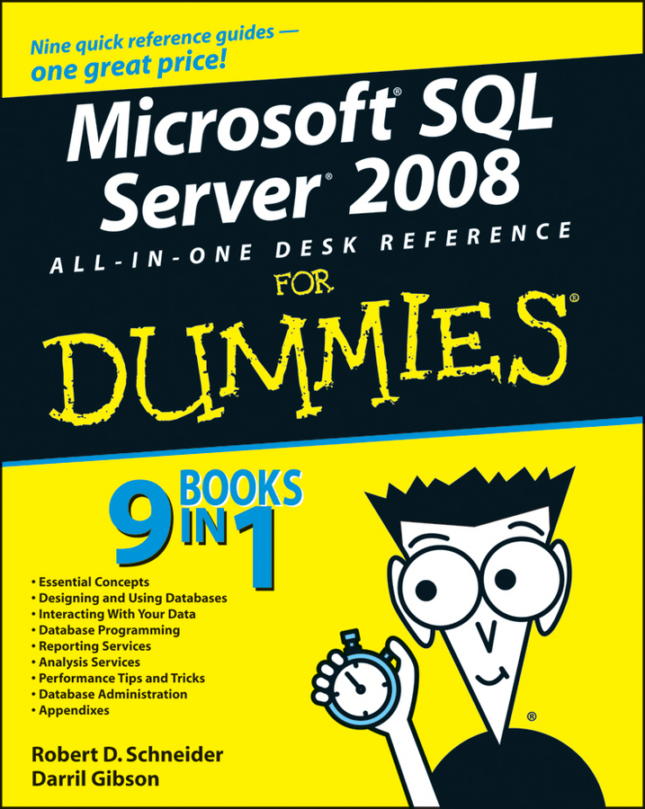 Обложка книги «Microsoft SQL Server 2008 All-in-One Desk Reference For Dummies»