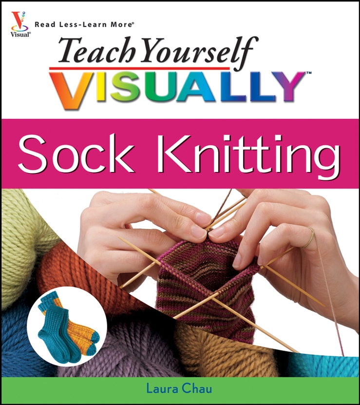 Обложка книги «Teach Yourself VISUALLY Sock Knitting»