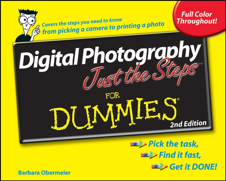Обложка книги «Digital Photography Just the Steps For Dummies»