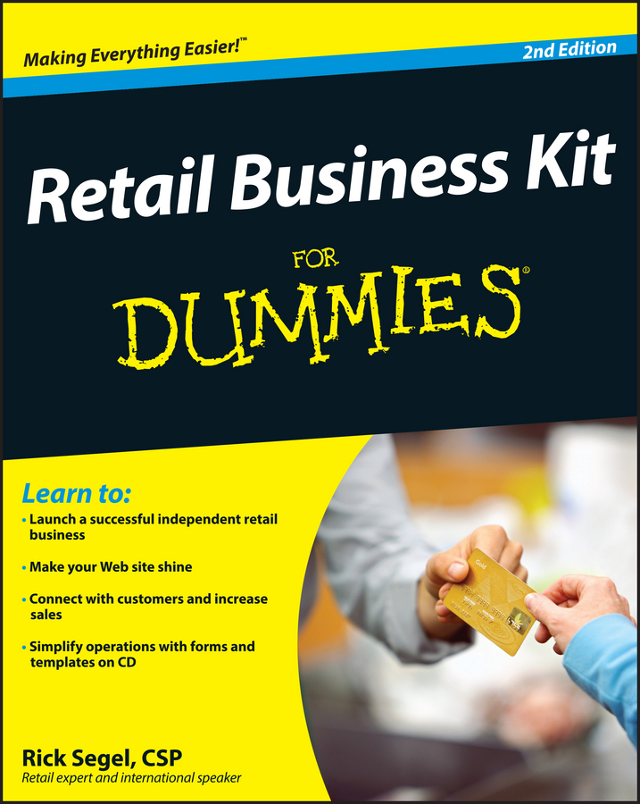 Обложка книги «Retail Business Kit For Dummies»