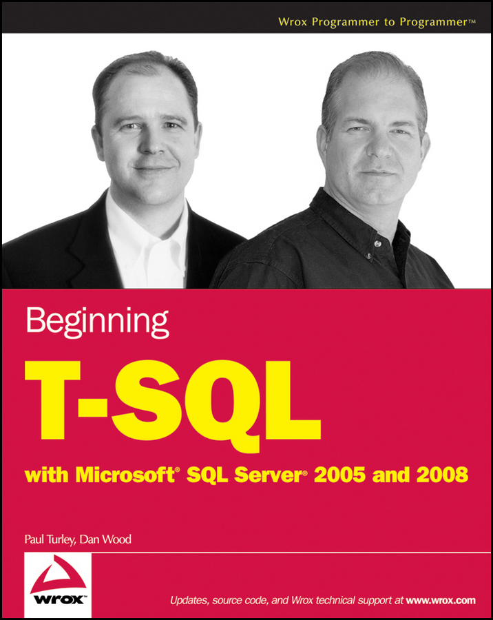 Обложка книги «Beginning T-SQL with Microsoft SQL Server 2005 and 2008»
