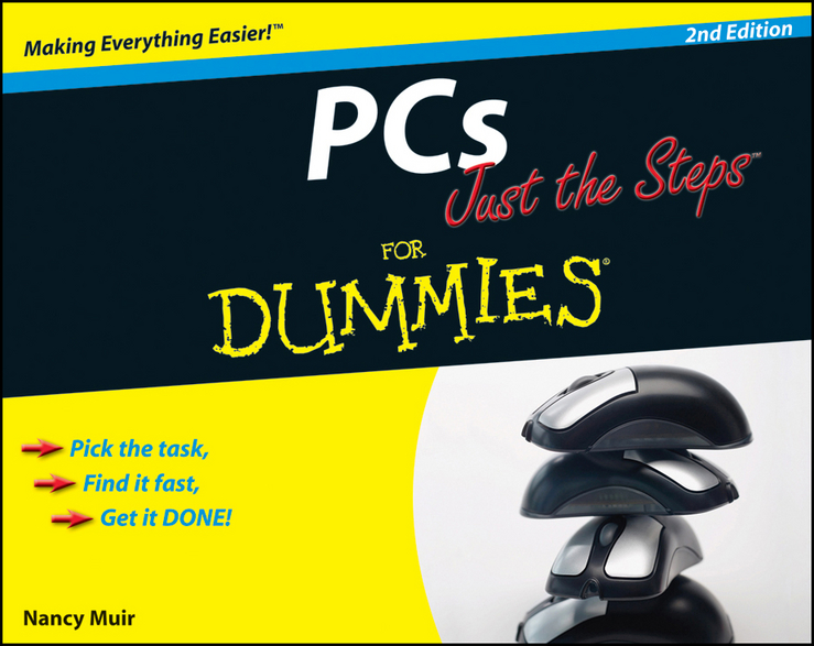 Обложка книги «PCs Just the Steps For Dummies»