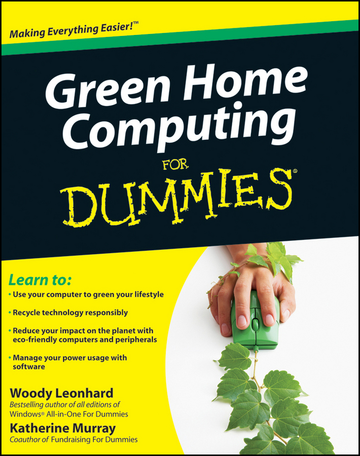 Обложка книги «Green Home Computing For Dummies»