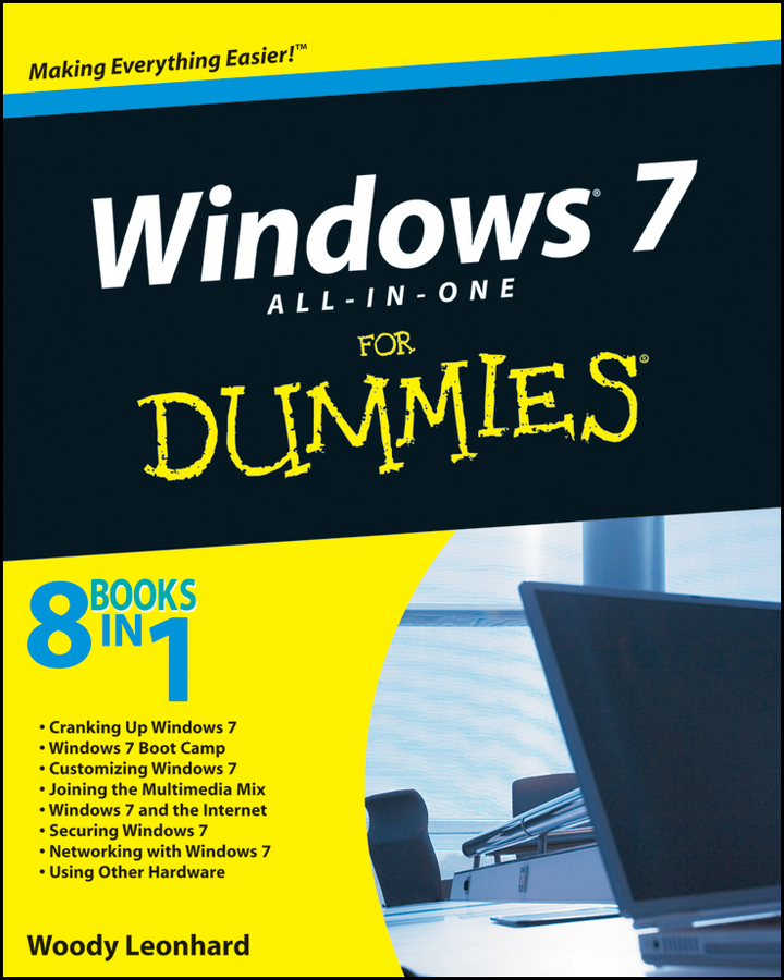 Обложка книги «Windows 7 All-in-One For Dummies»
