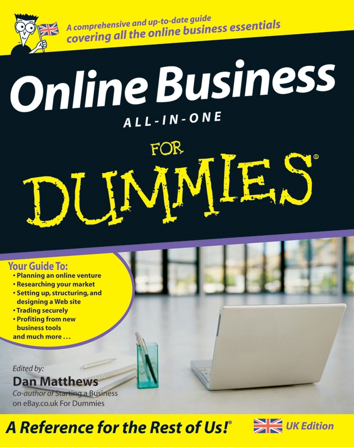 Обложка книги «Online Business All-In-One For Dummies»