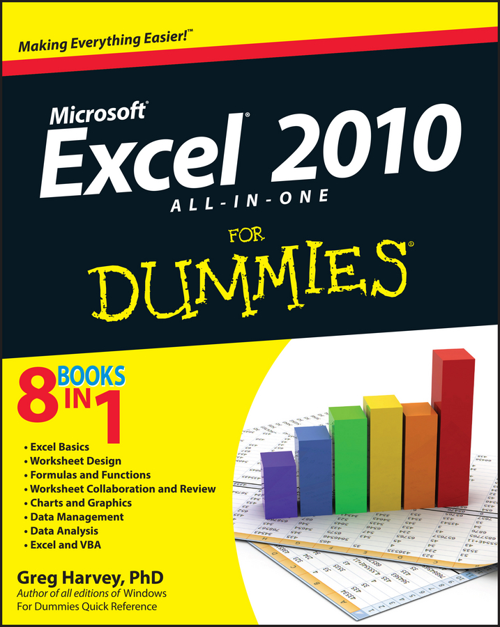 Обложка книги «Excel 2010 All-in-One For Dummies»