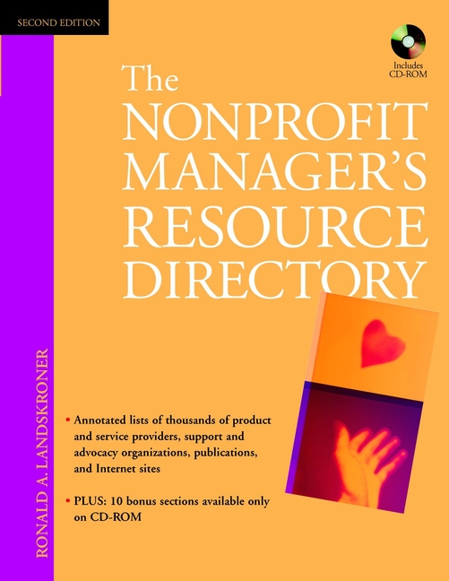 Обложка книги «The Nonprofit Manager's Resource Directory»