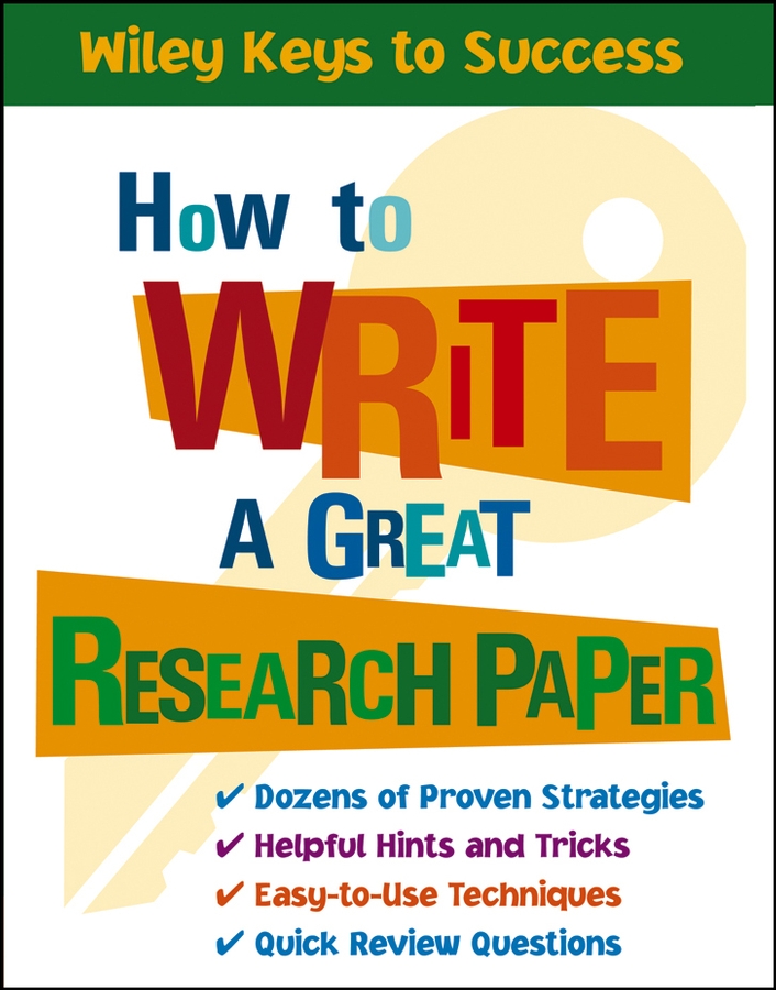 Обложка книги «How to Write a Great Research Paper»