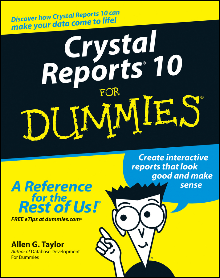 Обложка книги «Crystal Reports 10 For Dummies»