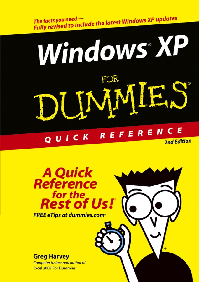 Обложка книги «Windows XP For Dummies Quick Reference»