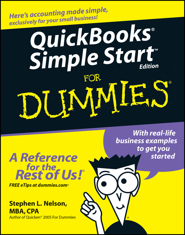 Обложка книги «QuickBooks Simple Start For Dummies»