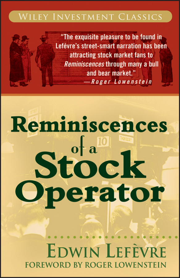 Обложка книги «Reminiscences of a Stock Operator»