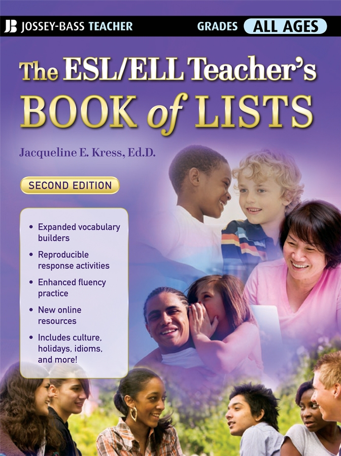 Обложка книги «The ESL/ELL Teacher's Book of Lists»
