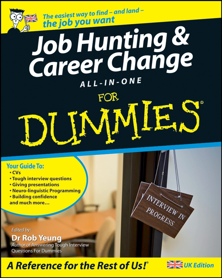 Обложка книги «Job Hunting and Career Change All-In-One For Dummies»