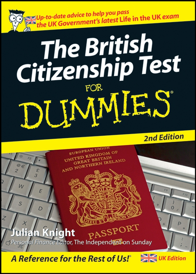 Обложка книги «The British Citizenship Test For Dummies»