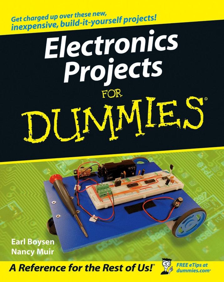 Обложка книги «Electronics Projects For Dummies»