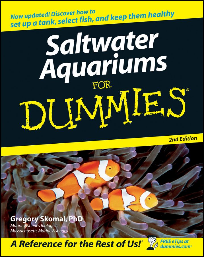 Обложка книги «Saltwater Aquariums For Dummies»