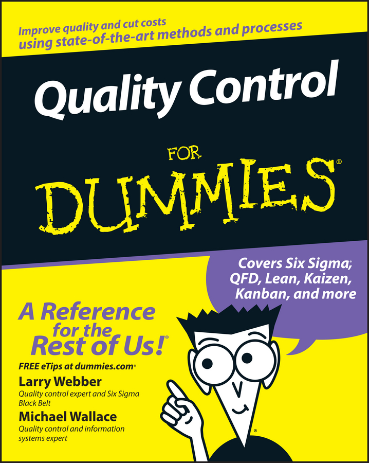 Обложка книги «Quality Control for Dummies»